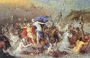 unknow artist Der Triumphzug von Neptun und Amphitrite Spain oil painting artist